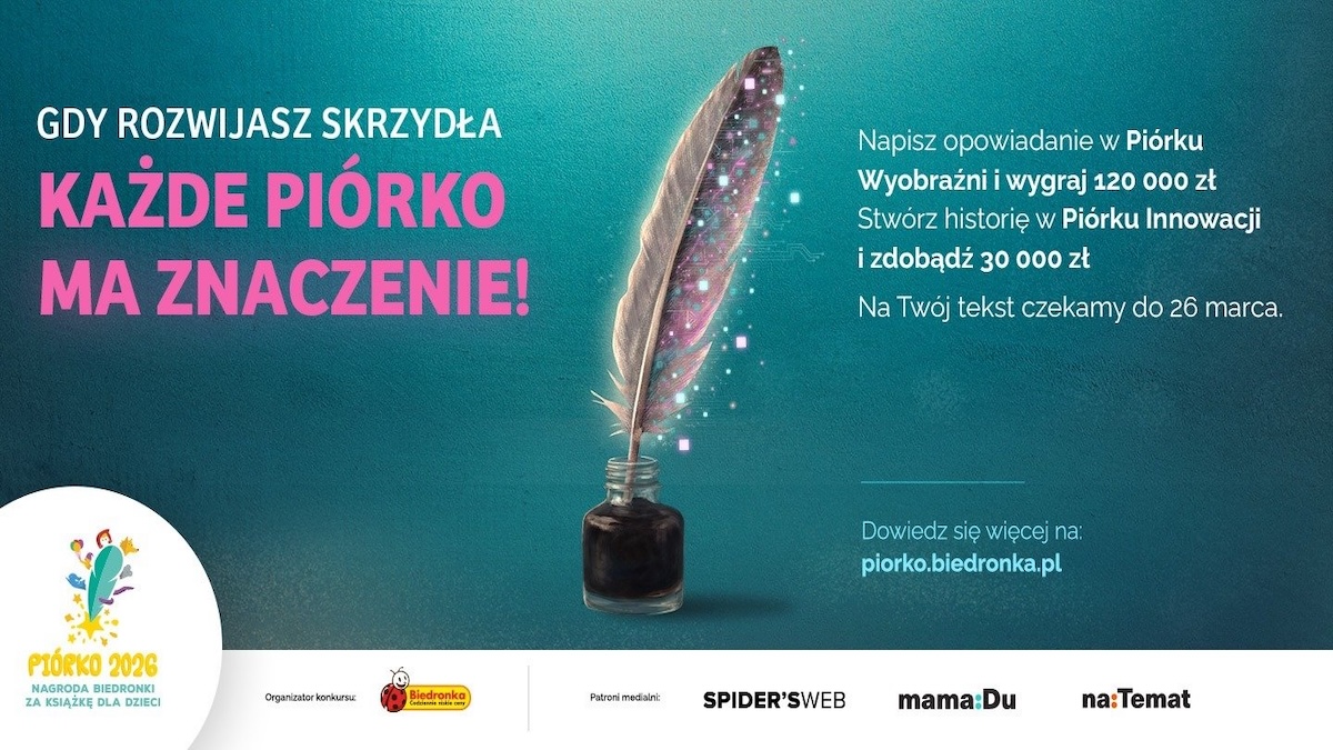 Między wyobraźnią a innowacją. Biedronka pisze Piórko na nowo