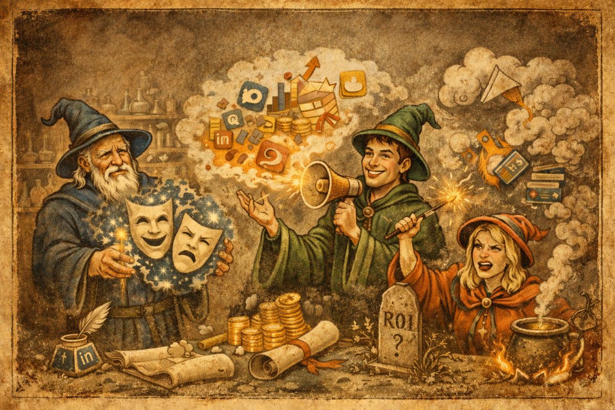 Czarodzieje z LinkedIna. Poznaj ich nieudolne zaklęcia