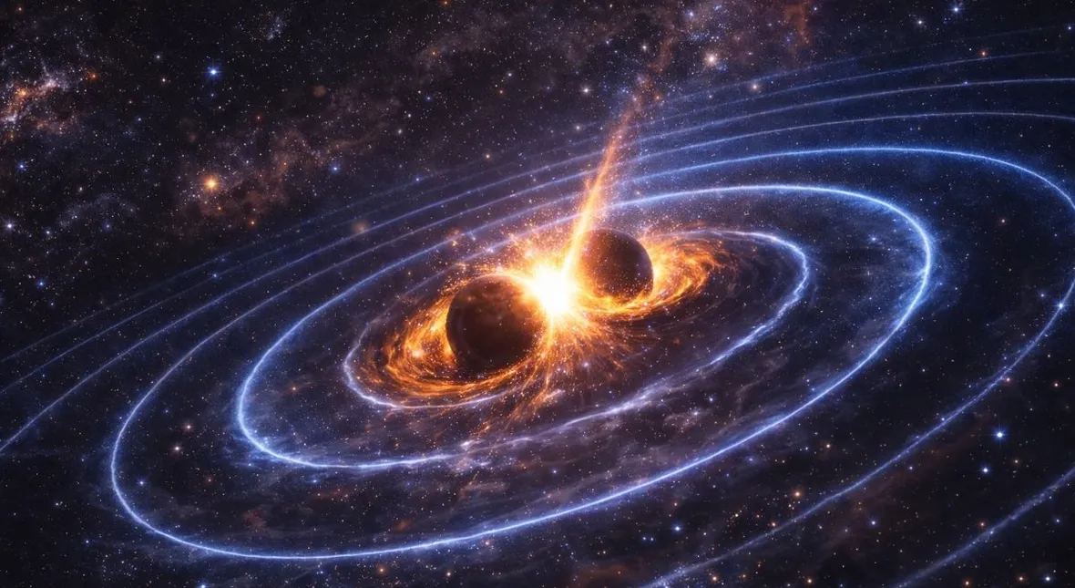 Image for Odkryli najgłośniejszy kosmiczny gong w historii. Einstein miał rację