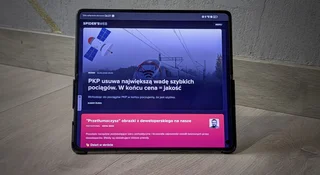 Oto wspaniały składany smartfon. Szkoda, że nie ma żadnego sensu