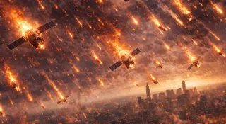 Megakonstelacje satelitów to nie tylko szybki internet, ale też rosnące ryzyko