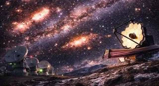 Młody Wszechświat był tłoczny. Modele tego nie widziały