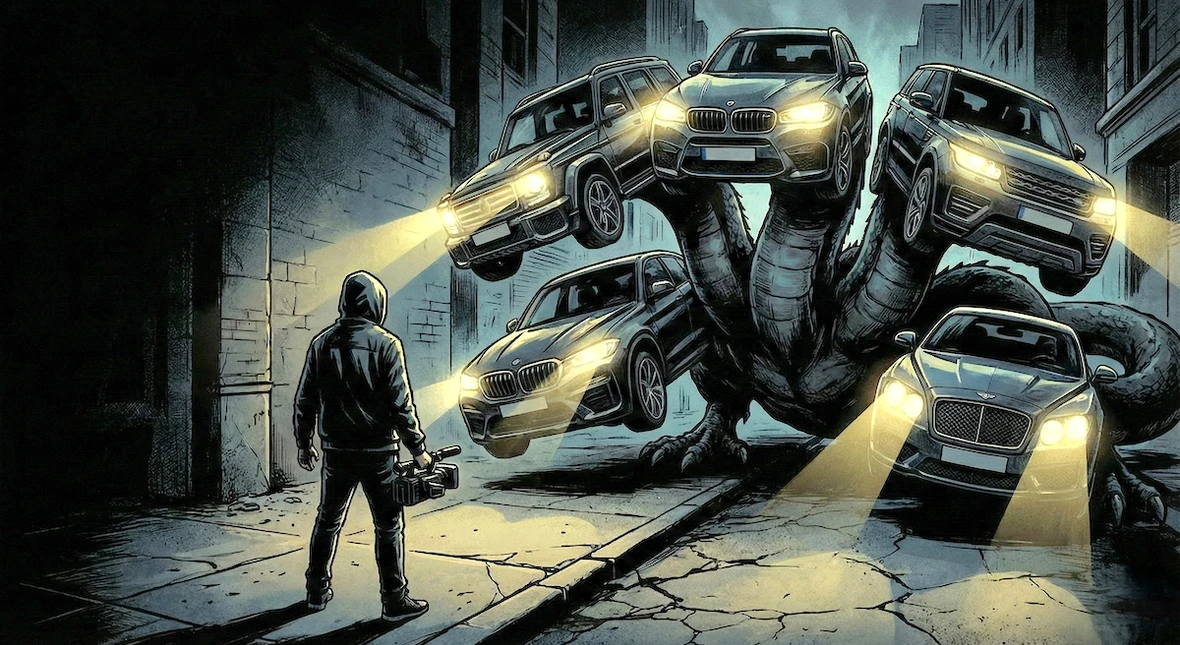 Image for Jeden filmik sprawił, że polski internet aż kipi. Kierowca kontra aktywista