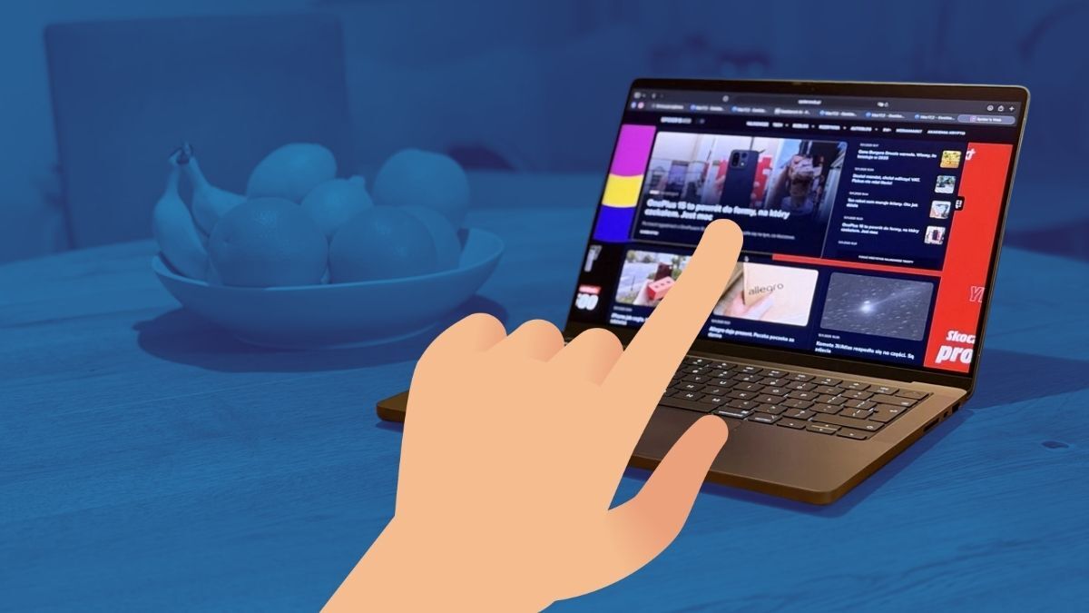 Będziesz dotykać ekran MacBooka. Szykuj ściereczkę na odciski