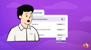 Mozilla Firefox AI switch