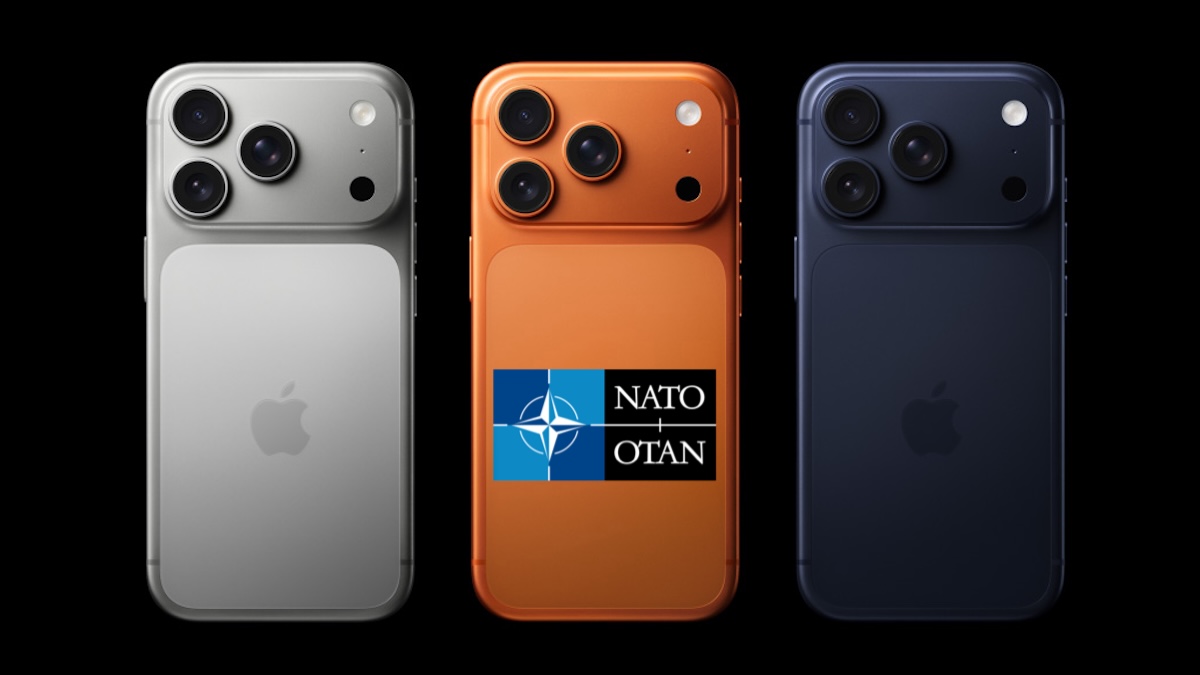 Tajne dokumenty NATO trafią na iPhone’a. Generale, wyrzuć cegłę