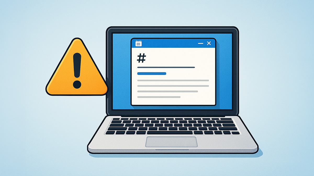 Microsoft zepsuł Notatnik. Tak się kończy wielkie gównowacenie