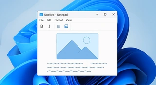 Notatnik Windows obrazy