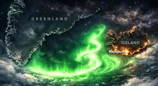 Jeden kadr, dwie krainy zorzy. Islandia i Kanada w świetle Słońca