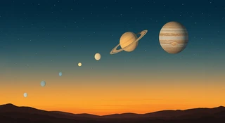 planety niebo luty parada