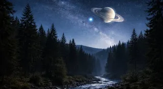 Saturn i Neptun ustawiają się w linii. Następny raz za dekady