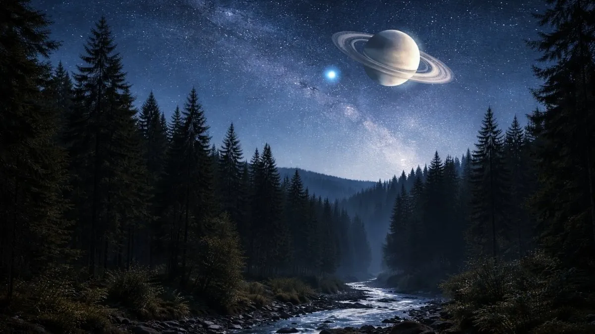 Saturn i Neptun ustawiają się w linii. Następny raz za dekady