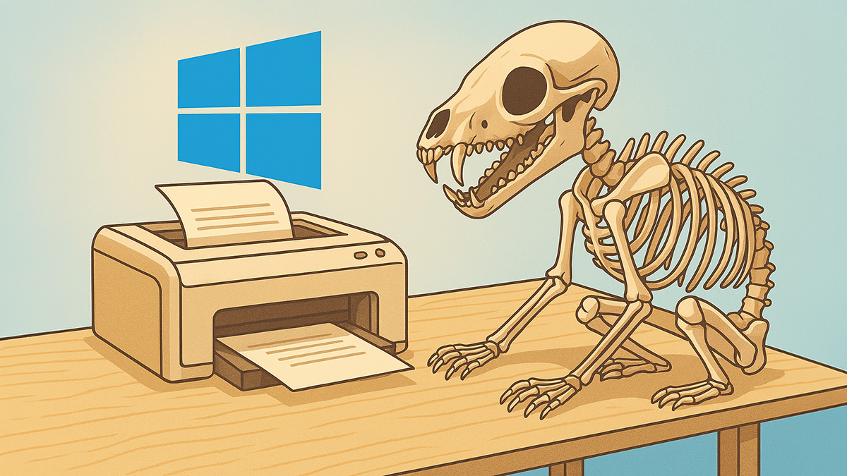 Nowość w Windowsie. Wywieziesz drukarkę do PSZOK-u