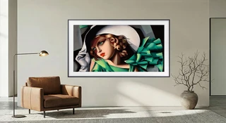 Tamara Łęmpicka Samsung Frame telewizor
