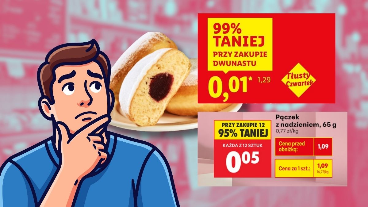 Dyskonty zamieniły Tłusty czwartek w cyrk. Ludzie kupują po 24 pączki, zjedzą trzy