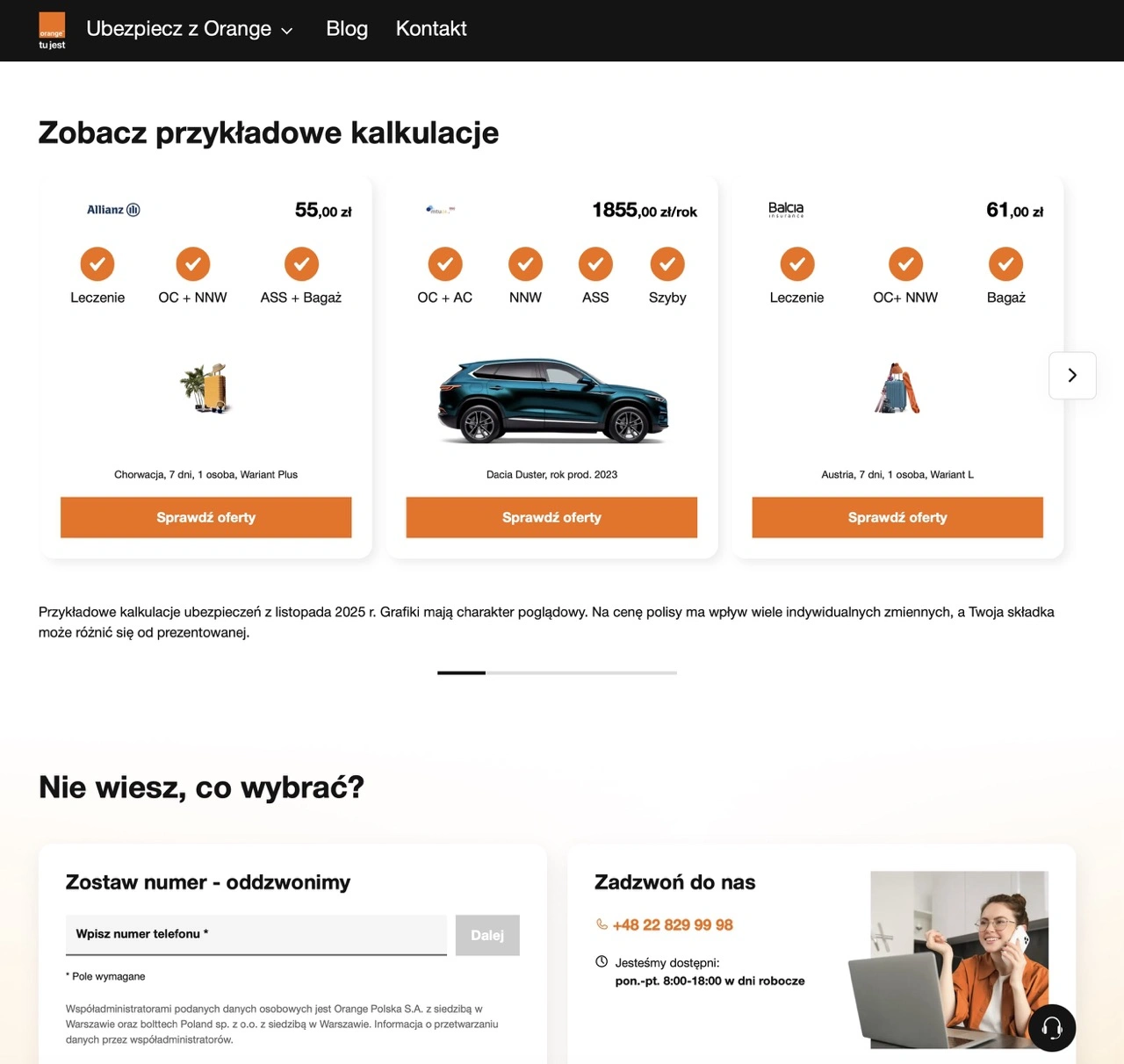 Mnie interesuje konkretnie Ubezpieczenie turystyczne