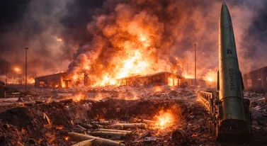 Zbombardowali magazyn rakiet. „Najważniejsza z rosyjskich fabryk”