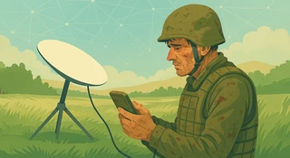 ukraińscy scamerzy Starlink