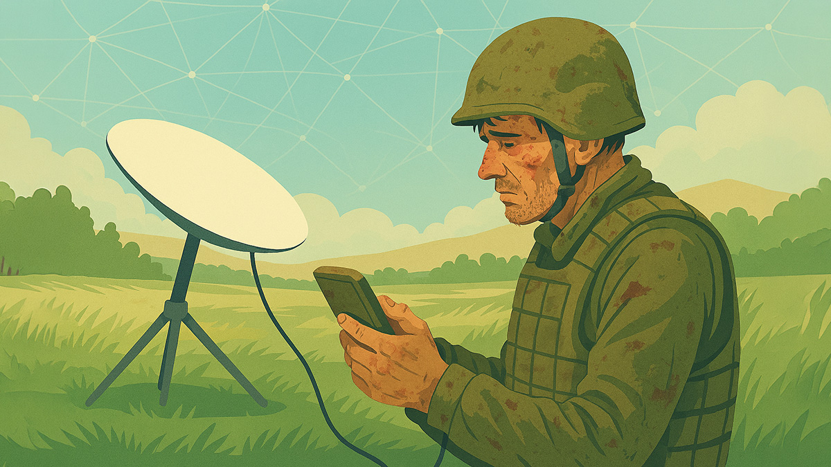 Ukraińcy wykiwali rosyjskich dowódców. "Metoda na Starlinka"