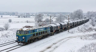 Zatrzymał pociąg ze strategicznym transportem. Państwo z dykty uspokaja