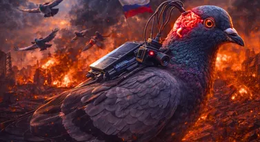 Zmodyfikowali mózgi gołębi. Tworzą śmiercionośne, żywe drony