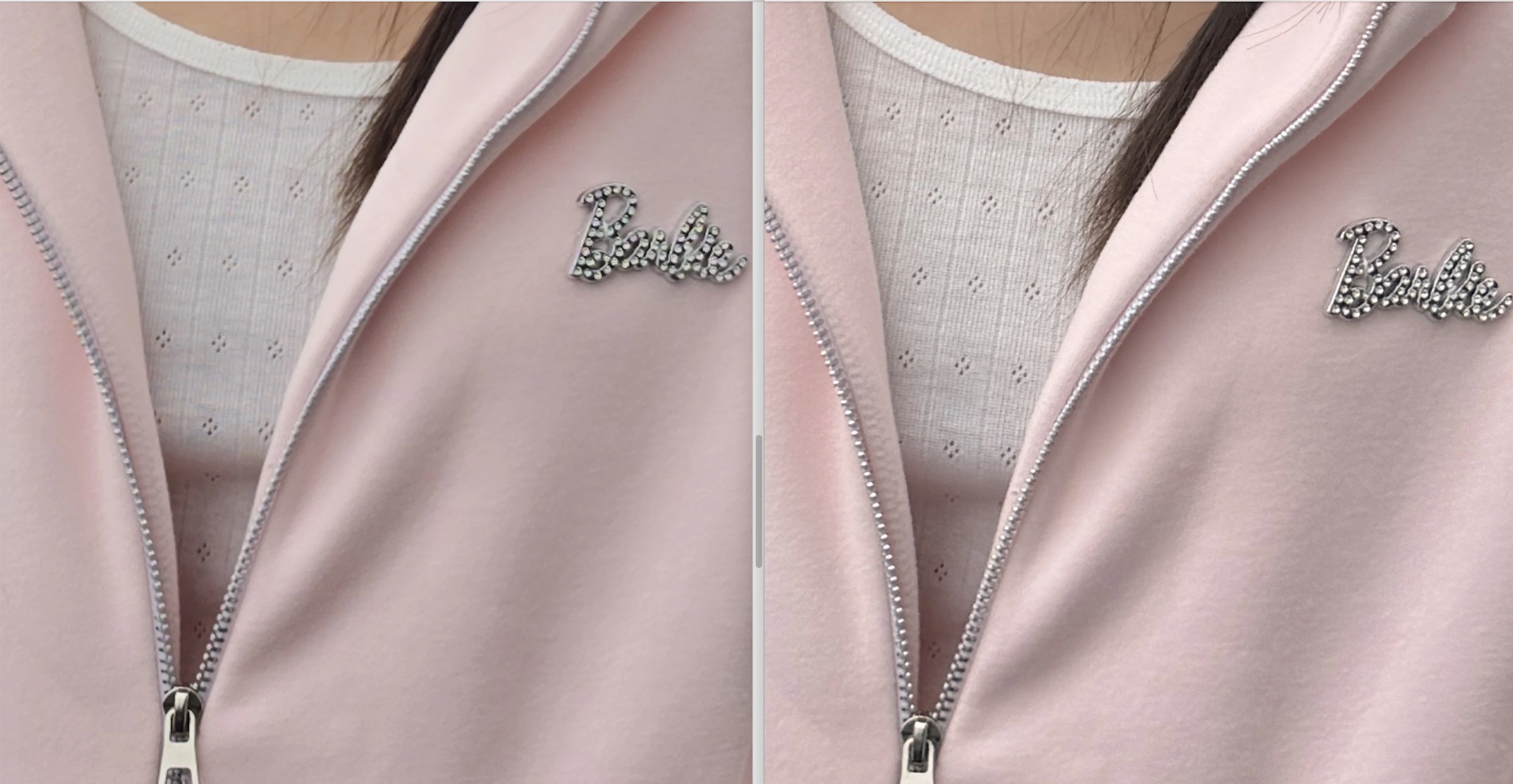 Wycinek. Na lewo Galaxy S26 Ultra, na prawo iPhone 17 Pro