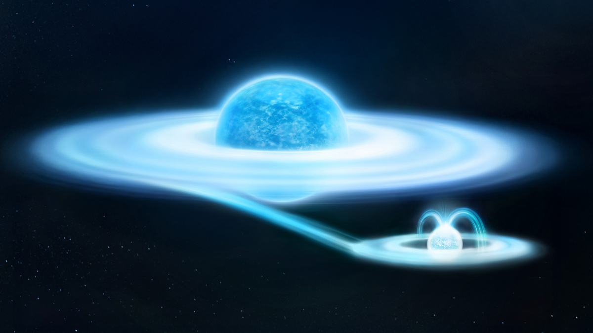 Głodny biały karzeł nieźle namieszał. Rozwiązali zagadkę słynnej gwiazdy