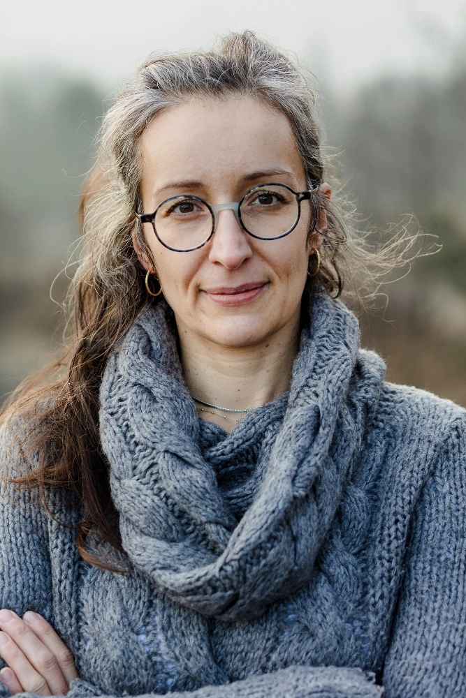 Marta Tomczok, autorka książki "Blizny" Fot. Barbara Kubska 