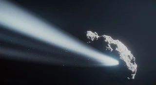 Kometa ruszyła w drugą stronę. Teleskop Hubble'a zaobserwował coś niemożliwego