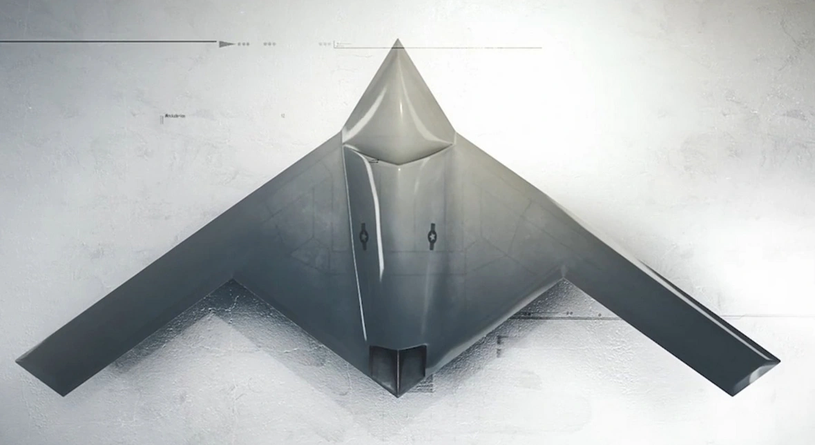 Image for Mityczny dron USA sfotografowany. Biały Nietoperz wyszedł z cienia