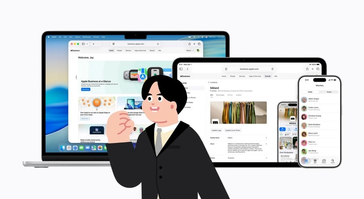 Image for Apple odpala Apple Business w Polsce. Mocny cios w Microsoft