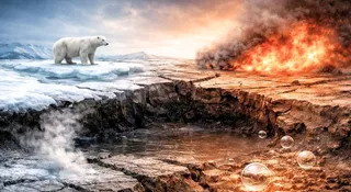 To nie tylko topnienie. Arktyczny grunt zaczyna przepuszczać gazy