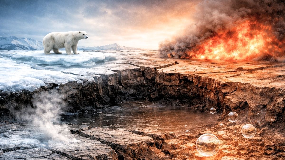 Arktyka traci szczelność. Z gruntu ucieka coś, co nie powinno