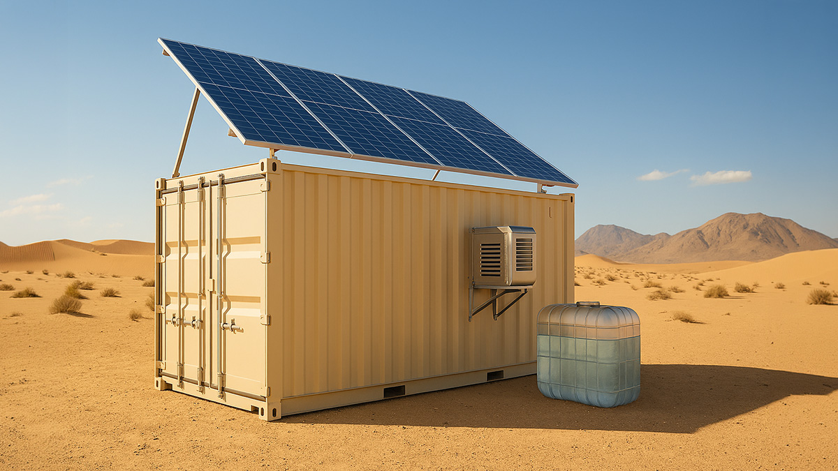 Maszyna tworzy 1000 litrów wody z niczego. To owoc nowej dziedziny chemii