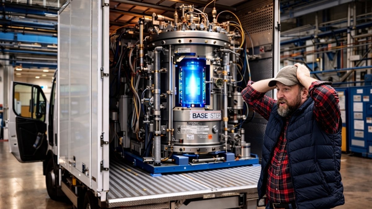 Załadowali na pakę antymaterię. Kierowca musiał się zdziwić