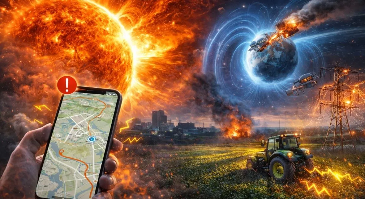 Image for Burza słoneczna nie spali telefonu. Ale może wyłączyć świat