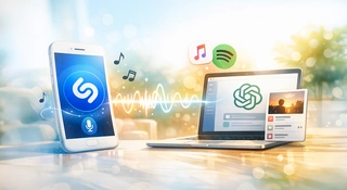 ChatGPT piosenki Shazam