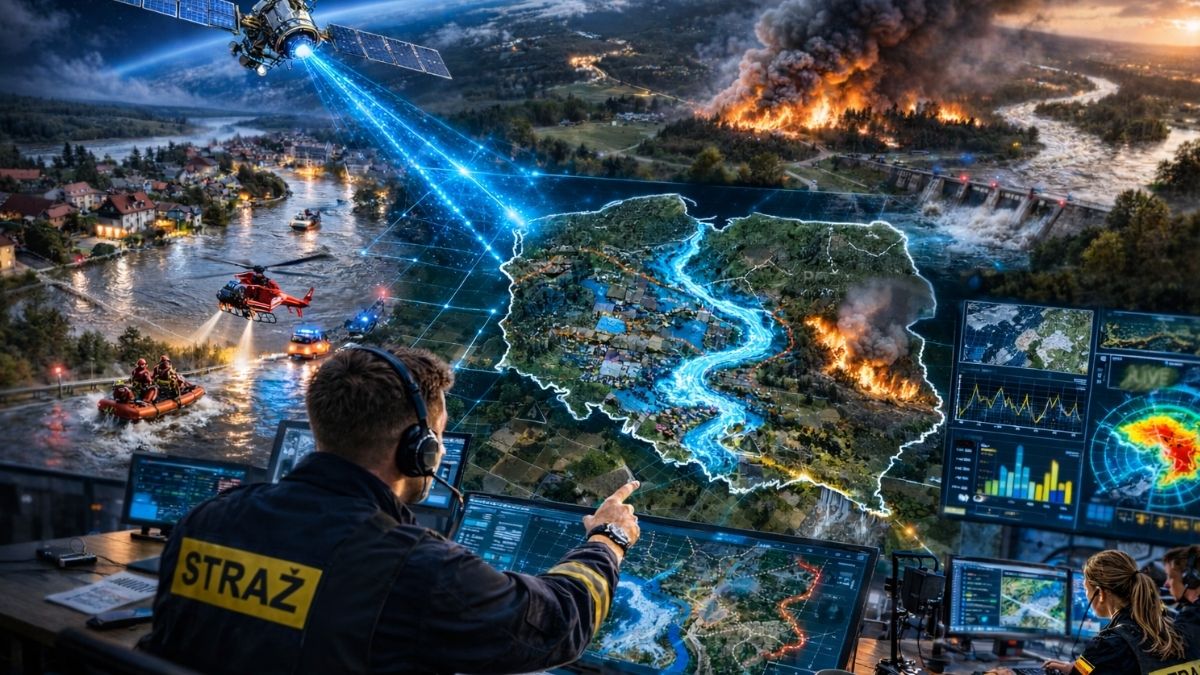 Powódź, pożar, skażenie. Polski hub zobaczy wszystko