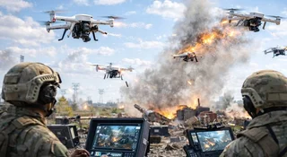 Ukraina wpuszcza firmy do obrony nieba. Drony mają chronić fabryki