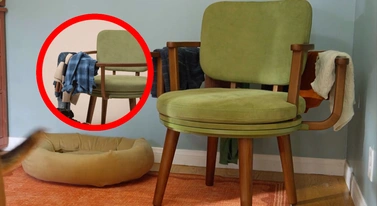 Ubrania za brudne na szafę, za czyste na pranie? To krzesło rozwiąże problem