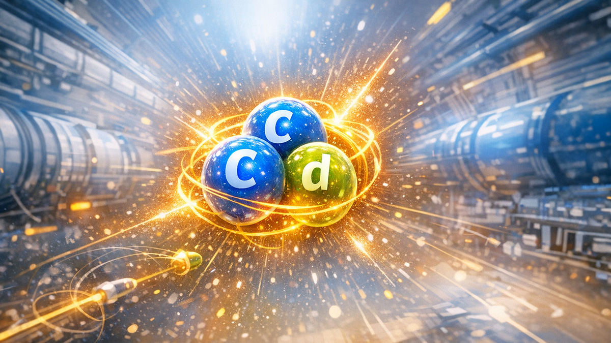 Wielki Zderzacz Hadronów odkrył „superproton”. Ksi-cc-plus to egzotyczny krewniak