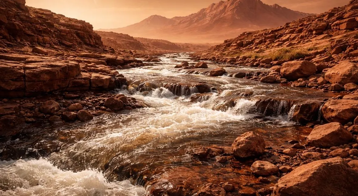 Image for Na Marsie znaleziono minerał, którego nie ma na Ziemi. Fantastyczne odkrycie