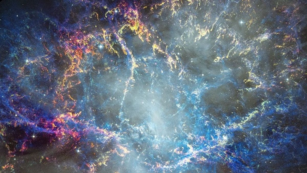 Mgławica Krab jest jak zamrożona. Ale Hubble właśnie wykrył tam ruch