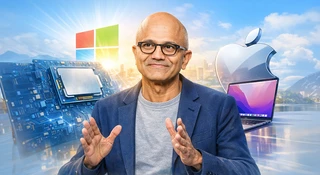 Microsoft Nadella Apple Intel