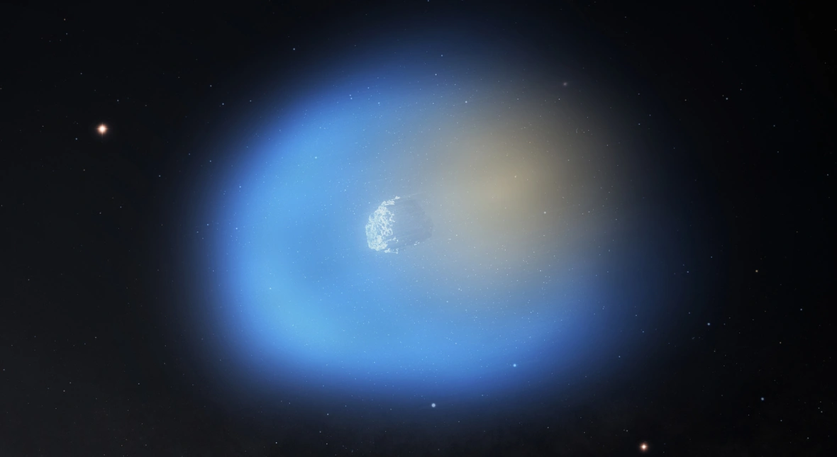 Image for Kometa 3I/Atlas odpięła wrotki. Jest po brzegi wypełniona alkoholem