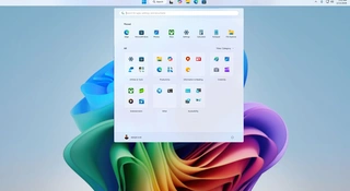 Pasek zadań Windowsa 11 z boku