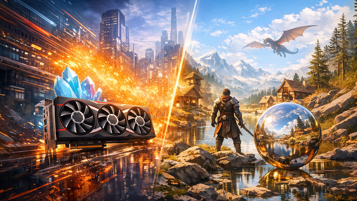 AMD poprawi ci grafikę w grach. Nie musisz nic dopłacać