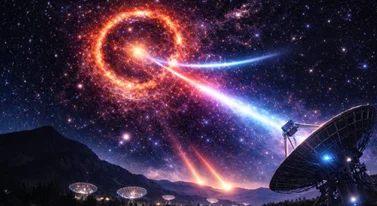 Teleskop odkrył kosmiczny megalaser. Świeci na potęgę