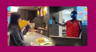 Robot McDonald's