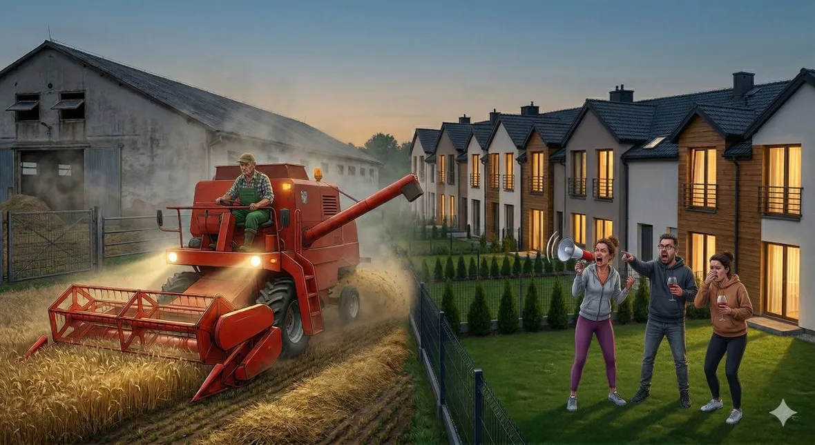 Image for Kupno domu na wsi tylko z oświadczeniem. Musisz podpisać, że lubisz smród